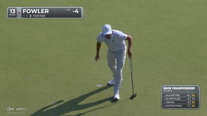 Rickie Fowler | Round 2 | 13th hole | Shot 3 | 2025 BMW Championship