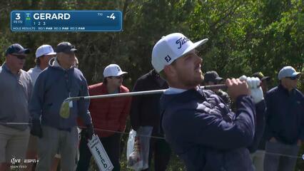 Ryan Gerard | Round 4 | 3rd hole | Shot 1 | 2025 Valero
