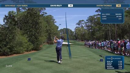 Justin Thomas | Round 3 | 10th hole | Shot 1 | 2025 THE PLAYERS
