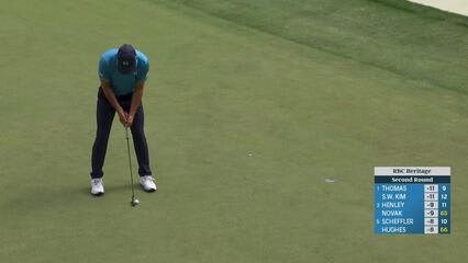 Jordan Spieth | Round 2 | 8th hole | Shot 3 | 2025 RBC Heritage