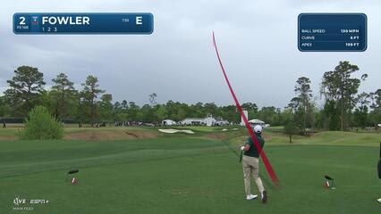 Rickie Fowler | Round 1 | 2nd hole | Shot 1 | 2025 Houston Open