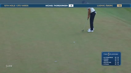Ludvig Aberg | Round 4 | 12th hole | Shot 6 | 2026 THE PLAYERS