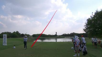 Aldrich Potgieter | Round 2 | 3rd hole | Shot 1 | 2025 Valero