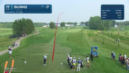 Sam Burns | Round 2 | 17th hole | Shot 1 | 2025 RBC Canadian