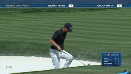 William Mouw | Round 3 | 11th hole | Shot 3 | 2026 THE PLAYERS