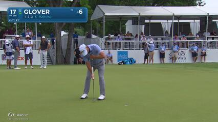 Lucas Glover | Round 3 | 17th hole | Shot 4 | 2025 Charles Schwab
