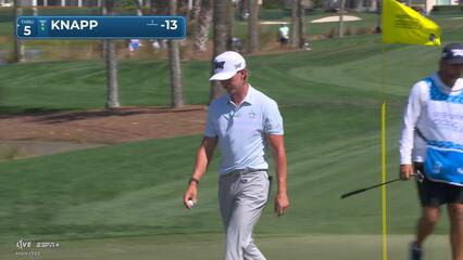 Jake Knapp | Round 2 | 14th hole | Shot 4 | 2025 Cognizant Classic