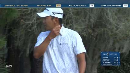 Michael Kim | Round 2 | 2nd hole | Shot 5 | 2026 THE PLAYERS