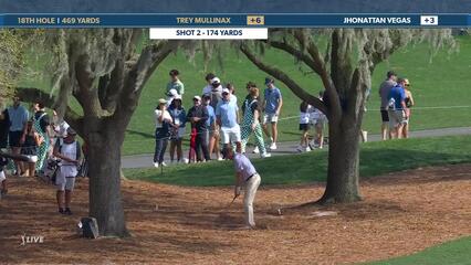 Trey Mullinax | Round 3 | 18th hole | Shot 2 | 2025 THE PLAYERS