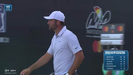 Scottie Scheffler | Round 3 | 17th hole | Shot 2 | 2026 Arnold Palmer
