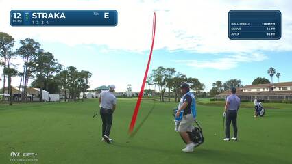 Sepp Straka | Round 1 | 12th hole | Shot 2 | 2025 Cognizant Classic