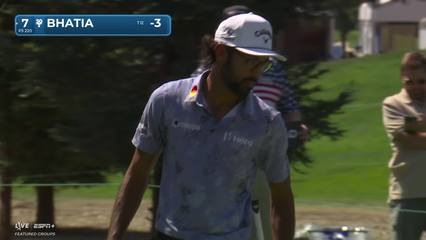 Akshay Bhatia | Round 1 | 7th hole | Shot 3 | 2025 Procore