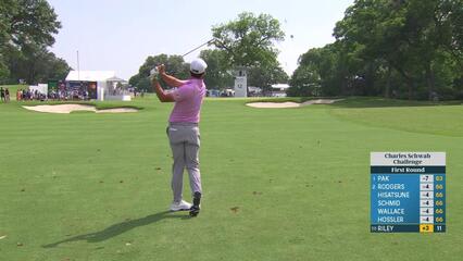 Davis Riley | Round 1 | 12th hole | Shot 2 | 2025 Charles Schwab
