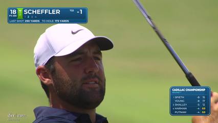 Scottie Scheffler | Round 1 | 18th hole | Shot 2 | 2026 Cadillac