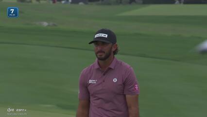 Max Homa | Round 2 | 7th hole | Shot 3 | 2025 Valero