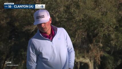 Luke Clanton | Round 2 | 9th hole | Shot 4 | 2024 The RSM Classic