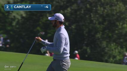 Patrick Cantlay | Round 2 | 2nd hole | Shot 2 | 2025 Travelers