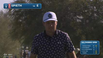 Jordan Spieth | Round 2 | 7th hole | Shot 3 | 2026 WM Phoenix Open