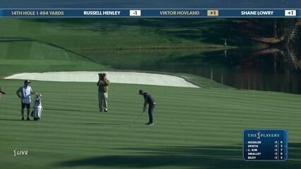 Viktor Hovland | Round 1 | 14th hole | Shot 2 | 2025 THE PLAYERS