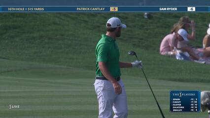 Patrick Cantlay | Round 3 | 16th hole | Shot 2 | 2025 THE PLAYERS