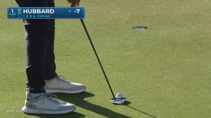 Mark Hubbard | Round 2 | 4th hole | Shot 3 | 2025 The American Express