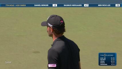 Rasmus Hojgaard | Round 2 | 7th hole | Shot 5 | 2025 THE PLAYERS