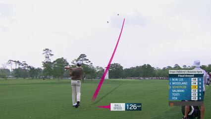 Scottie Scheffler | Round 4 | 6th hole | Shot 2 | 2025 Houston Open