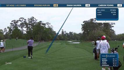 Byeong Hun An | Round 4 | 1st hole | Shot 1 | 2025 THE PLAYERS