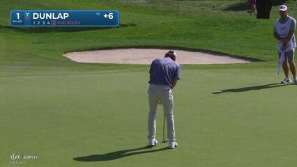 Nick Dunlap | Round 2 | 1st hole | Shot 5 | 2025 Travelers