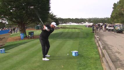 Shane Lowry | Round 4 | 3rd hole | Shot 1 | 2025 AT&T Pebble Beach