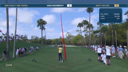 Nick Taylor | Round 4 | 3rd hole | Shot 1 | 2026 THE PLAYERS