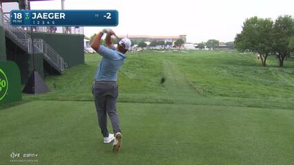 Stephan Jaeger | Round 1 | 18th hole | Shot 1 | 2025 THE CJ CUP