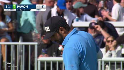 Matthieu Pavon | 2024 Farmers | Round 4 | 8th hole | Shot 2