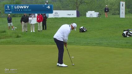 Shane Lowry | Round 2 | 1st hole | Shot 4 | 2025 Truist Championship