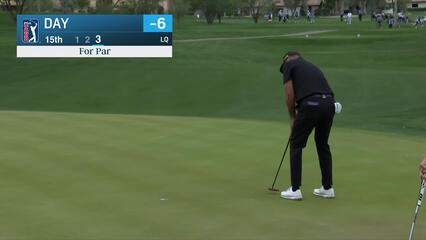 Jason Day | Round 1 | 15th hole | Shot 3 | 2025 The American Express