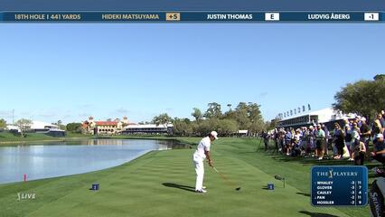 Hideki Matsuyama | Round 1 | 18th hole | Shot 1 | 2025 THE PLAYERS