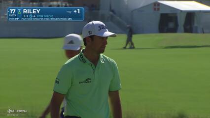 Davis Riley | Round 2 | 17th hole | Shot 3 | 2025 Charles Schwab