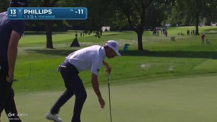 Chandler Phillips | Round 3 | 13th hole | Shot 3 | 2025 Rocket Classic