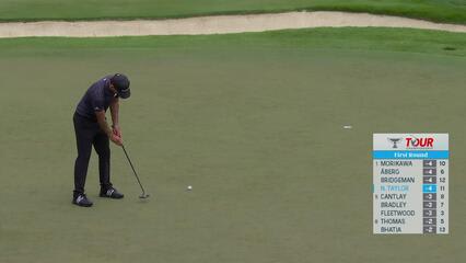 Nick Taylor | Round 1 | 12th hole | Shot 4 | 2025 TOUR Championship