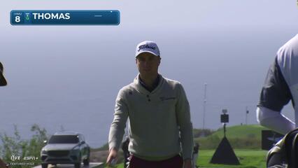 Justin Thomas | Round 2 | 8th hole | Shot 4 | 2025 Genesis