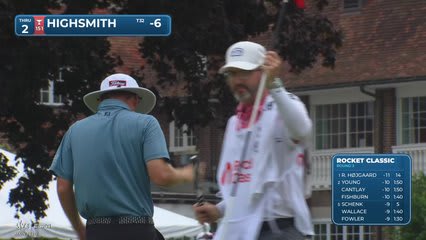 Joe Highsmith | Round 3 | 2nd hole | Shot 4 | 2026 Rocket Classic