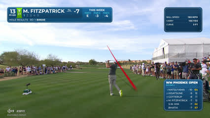Matt Fitzpatrick | Round 2 | 13th hole | Shot 1 | 2026 WM Phoenix Open