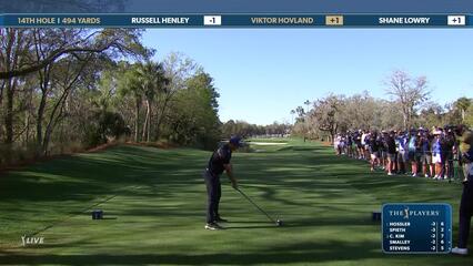 Viktor Hovland | Round 1 | 14th hole | Shot 1 | 2025 THE PLAYERS