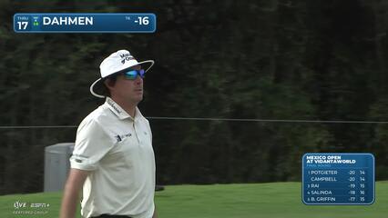 Joel Dahmen | Round 4 | 17th hole | Shot 4 | 2025 Mexico Open