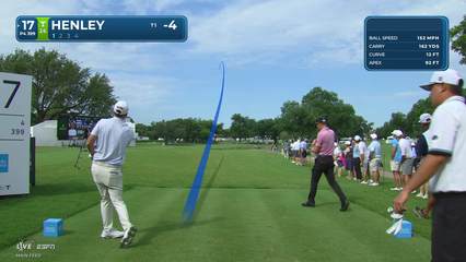 Russell Henley | Round 1 | 17th hole | Shot 1 | 2026 Charles Schwab
