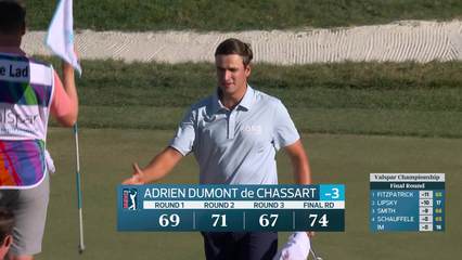 Adrien Dumont de Chassart | Round 4 | 18th hole | Shot 4 | 2026 Valspar