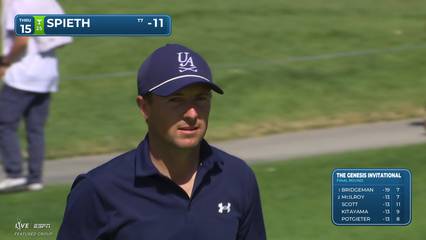 Jordan Spieth | Round 4 | 15th hole | Shot 4 | 2026 The Genesis