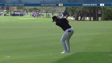 William Mouw | Round 3 | 1st hole | Shot 2 | 2026 THE PLAYERS