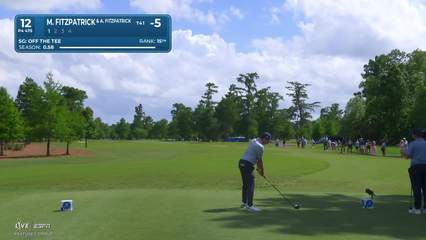 Matt Fitzpatrick | Round 1 | 12th hole | Shot 1 | 2026 Zurich Classic