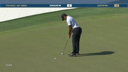 Aaron Rai | Round 3 | 7th hole | Shot 4 | 2025 THE PLAYERS